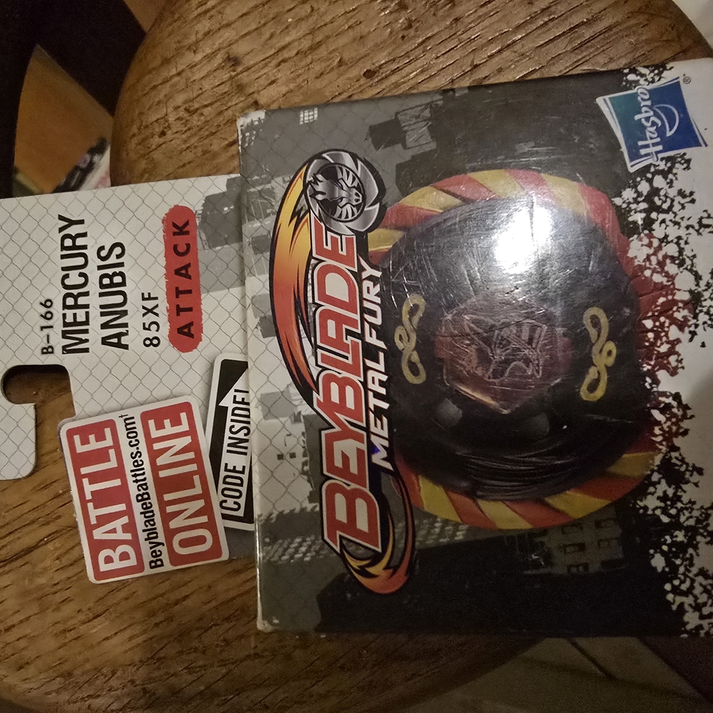 Beyblade Metal Fury Mercury Anubis 85XF